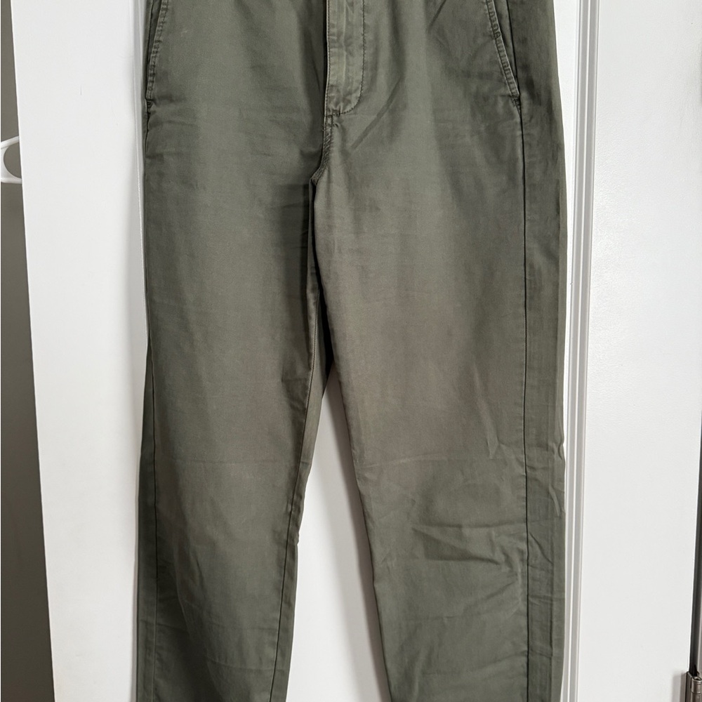 J Crew Boyfriend Olive Green Chinos